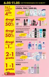 Gazetka promocyjna Biedronka - Od poniedzialku - Gazetka - ważna od 11.05 do 11.05.2024 - strona 42 - produkty: Makijaż, Gra, Eveline, Bell, Dezodorant, Perfum, Adidas, Dron, Nike, Nivea