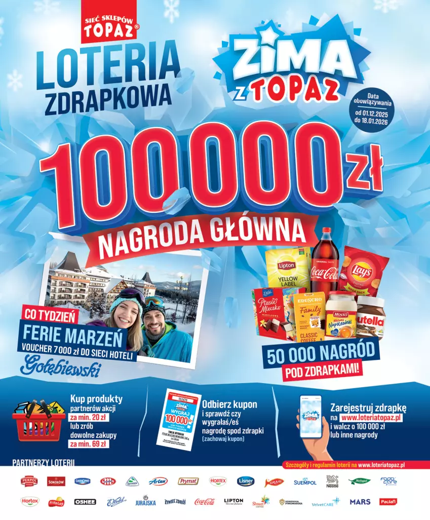 Gazetka promocyjna Topaz - Gazetka - ważna 08.01 do 14.01.2026 - strona 2 - produkty: Mars, Top