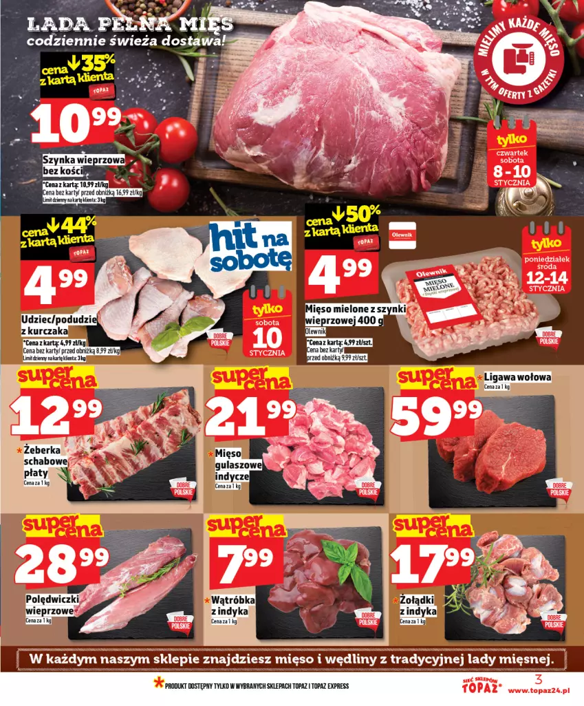 Gazetka promocyjna Topaz - Gazetka - ważna 08.01 do 14.01.2026 - strona 3 - produkty: LG, Top