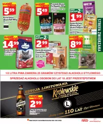 Gazetka promocyjna Topaz - Gazetka - Gazetka - ważna od 14.01 do 14.01.2026 - strona 21 - produkty: Piwo, Top, Por, Królewski, Whiskas, Mars, Baton, Baton dla psa, Pedigree, Fa