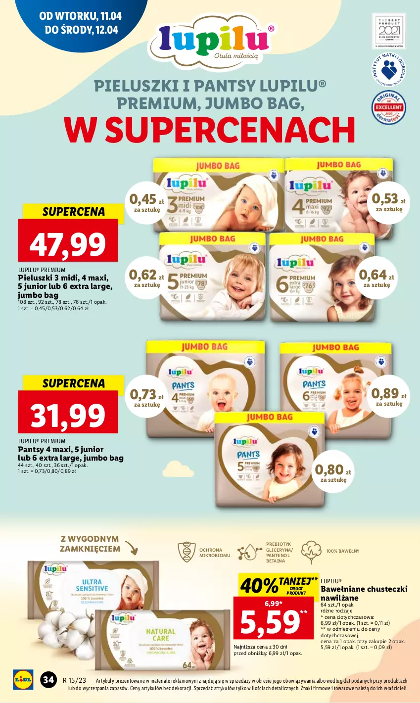 Gazetka promocyjna Lidl - GAZETKA - ważna 11.04 do 12.04.2023 - strona 40 - produkty: Chusteczki, Gra, O Bag, Oliwa z oliwek, Rum