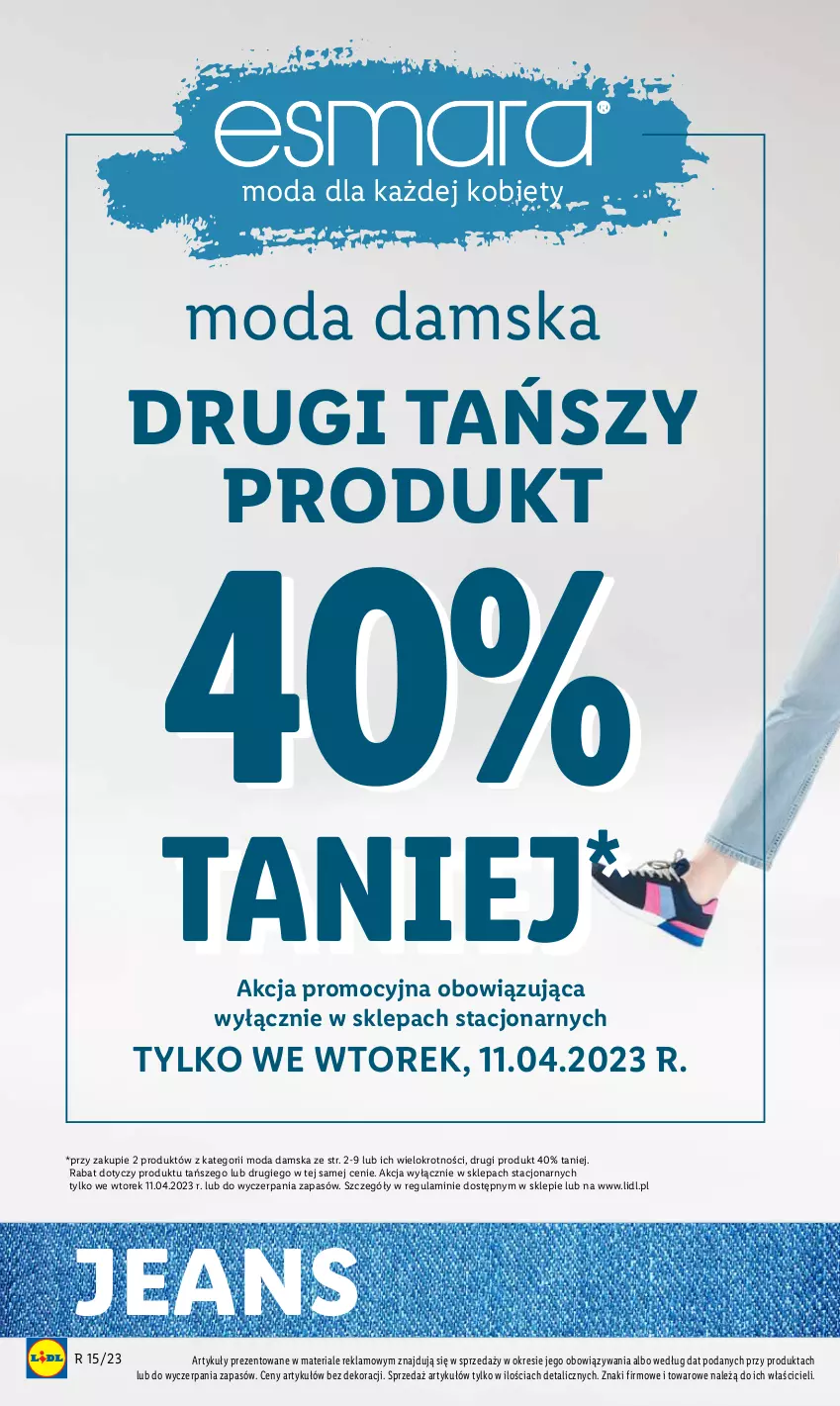 Gazetka promocyjna Lidl - GAZETKA - ważna 11.04 do 12.04.2023 - strona 46 - produkty: Moda