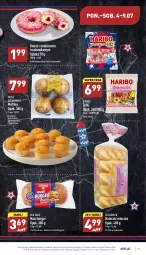 Gazetka promocyjna Aldi - Katalog spożywczy - Gazetka - ważna od 09.07 do 09.07.2022 - strona 21 - produkty: Hamburger, Bułeczki, Sezam, Burger, Muffiny, Dan Cake, Bułeczki mleczne, Donut, Haribo