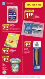 Gazetka promocyjna Aldi - Katalog spożywczy - Gazetka - ważna od 09.07 do 09.07.2022 - strona 27 - produkty: Maasdam, Jogurt naturalny, Ser, Hofburger, Salami, Zott, Jogurt, Balta Mare, Lodówka, Burger