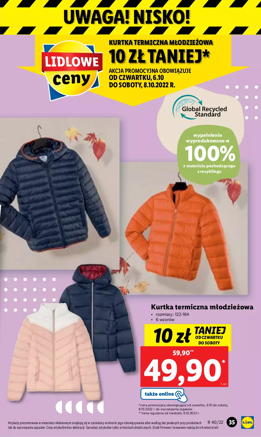 Gazetka promocyjna Lidl - GAZETKA - ważna 03.10 do 08.10.2022 - strona 37 - produkty: Control, Kurtka, Waga