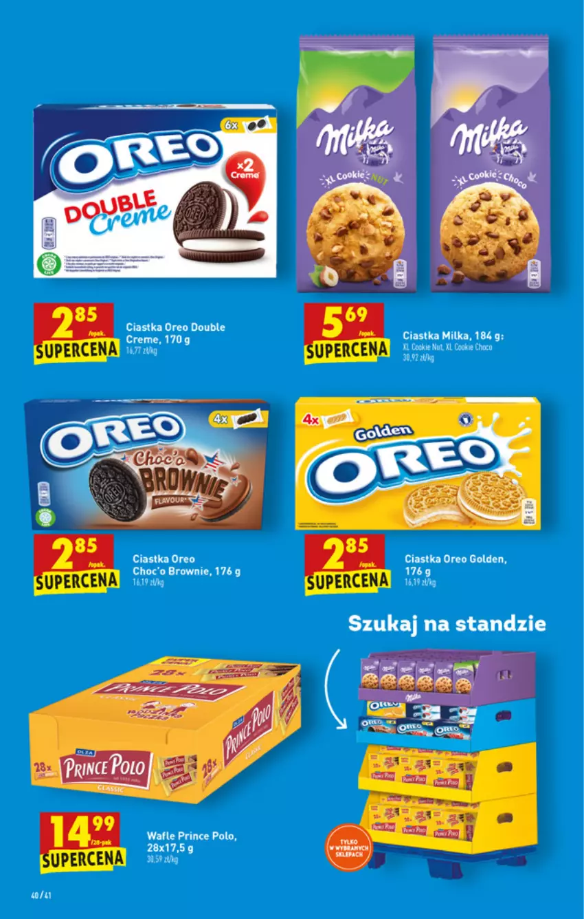 Gazetka promocyjna Biedronka - W tym tygodniu - ważna 03.02 do 09.02.2022 - strona 40 - produkty: Ciastka, Milka, Oreo, Wafle