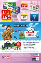 Gazetka promocyjna Auchan - Gazetka 30 Lat Supermarket Auchan - Gazetka - ważna od 03.06 do 03.06.2026 - strona 8 - produkty: Minecraft, Gra, Do mycia naczyń, Papier, Płyn do mycia naczyń, Ręcznik, Rolki, Fairy, Płyn do mycia, Kapsułki do prania, Fa