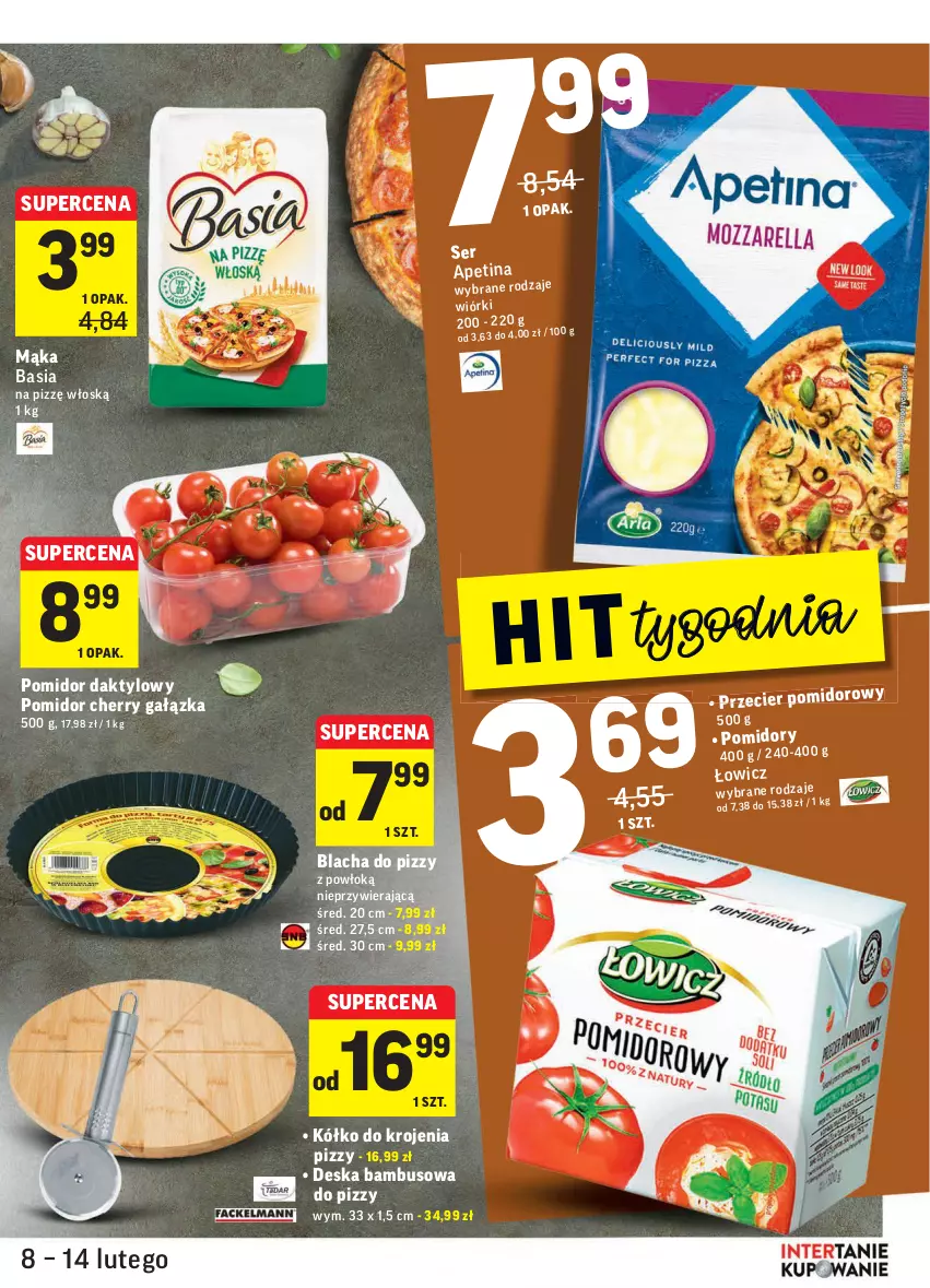 Gazetka promocyjna Intermarche - Gazetka promocyjna - ważna 08.02 do 14.02.2022 - strona 27 - produkty: Basia, Mąka, Ser