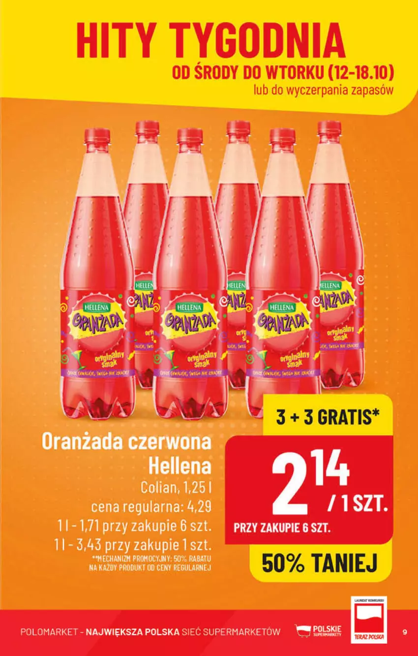 Gazetka promocyjna PoloMarket - Gazetka pomocyjna - ważna 12.10 do 18.10.2022 - strona 9 - produkty: Hellena