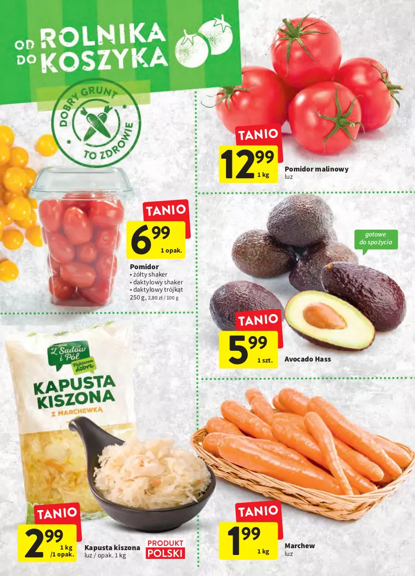 Gazetka promocyjna Intermarche - Wielkanoc - ważna 24.03 do 16.04.2022 - strona 14 - produkty: Avocado, Pomidor malinowy