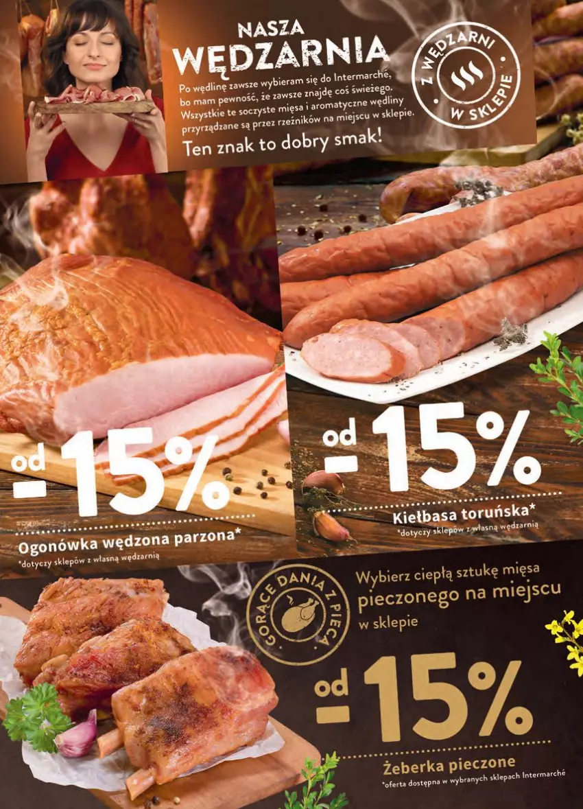 Gazetka promocyjna Intermarche - Wielkanoc - ważna 24.03 do 16.04.2022 - strona 17 - produkty: Fa, Kiełbasa, Ogonówka, Piec