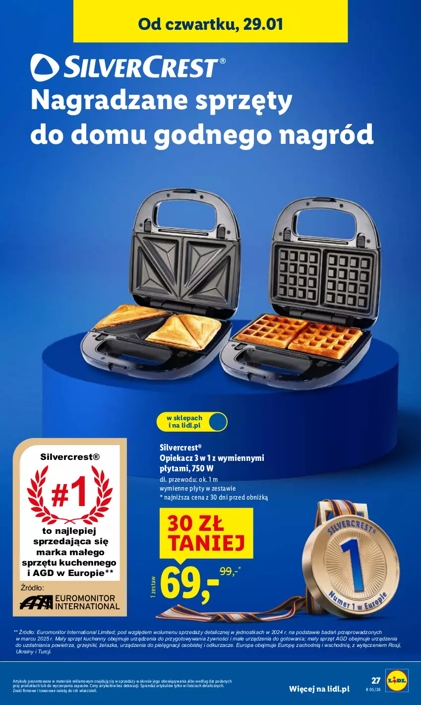 Gazetka promocyjna Lidl - GAZETKA - ważna 26.01 do 31.01.2026 - strona 29 - produkty: Gra, Grzejnik, Monitor, Odkurzacz, Odkurzacze, Płyta, Silvercrest