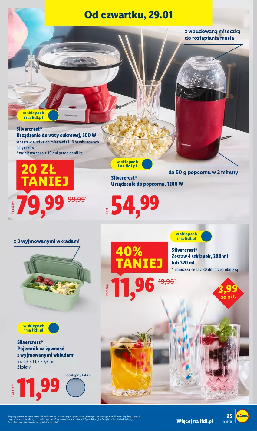 Gazetka promocyjna Lidl - GAZETKA - ważna 26.01 do 31.01.2026 - strona 31 - produkty: Nuty, Pojemnik, Popcorn, Silvercrest