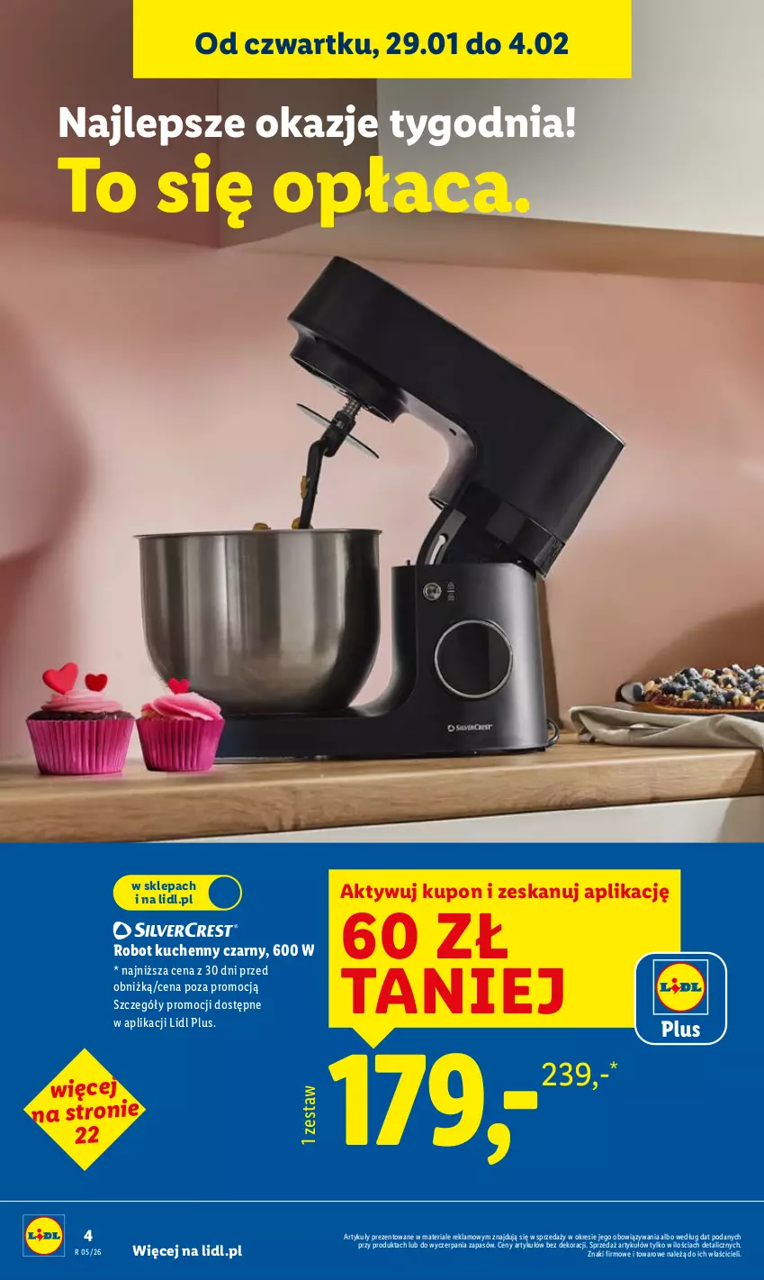 Gazetka promocyjna Lidl - GAZETKA - ważna 26.01 do 31.01.2026 - strona 4 - produkty: Robot