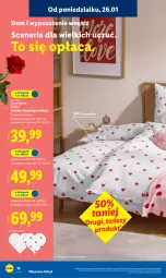 Gazetka promocyjna Lidl - GAZETKA - Gazetka - ważna od 31.01 do 31.01.2026 - strona 12 - produkty: Pościel, Poszewka