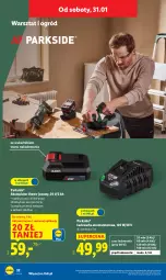 Gazetka promocyjna Lidl - GAZETKA - Gazetka - ważna od 31.01 do 31.01.2026 - strona 38 - produkty: Parkside, Warka, Ogród, Akumulator