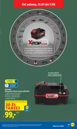 Gazetka promocyjna Lidl - GAZETKA - Gazetka - ważna od 31.01 do 31.01.2026 - strona 39 - produkty: Parkside, Ser, Warka, Regał, Akumulator