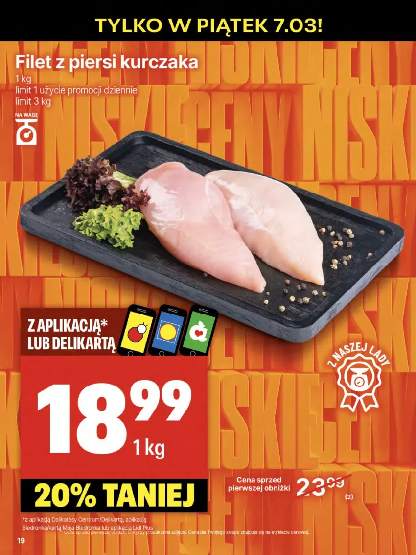 Gazetka promocyjna Delikatesy Centrum - NOWA GAZETKA Delikatesy Centrum od 6 marca! 6-12.03.2025 - ważna 06.03 do 12.03.2025 - strona 19 - produkty: Dron, Filet z piersi kurczaka, Kurczak, Rum