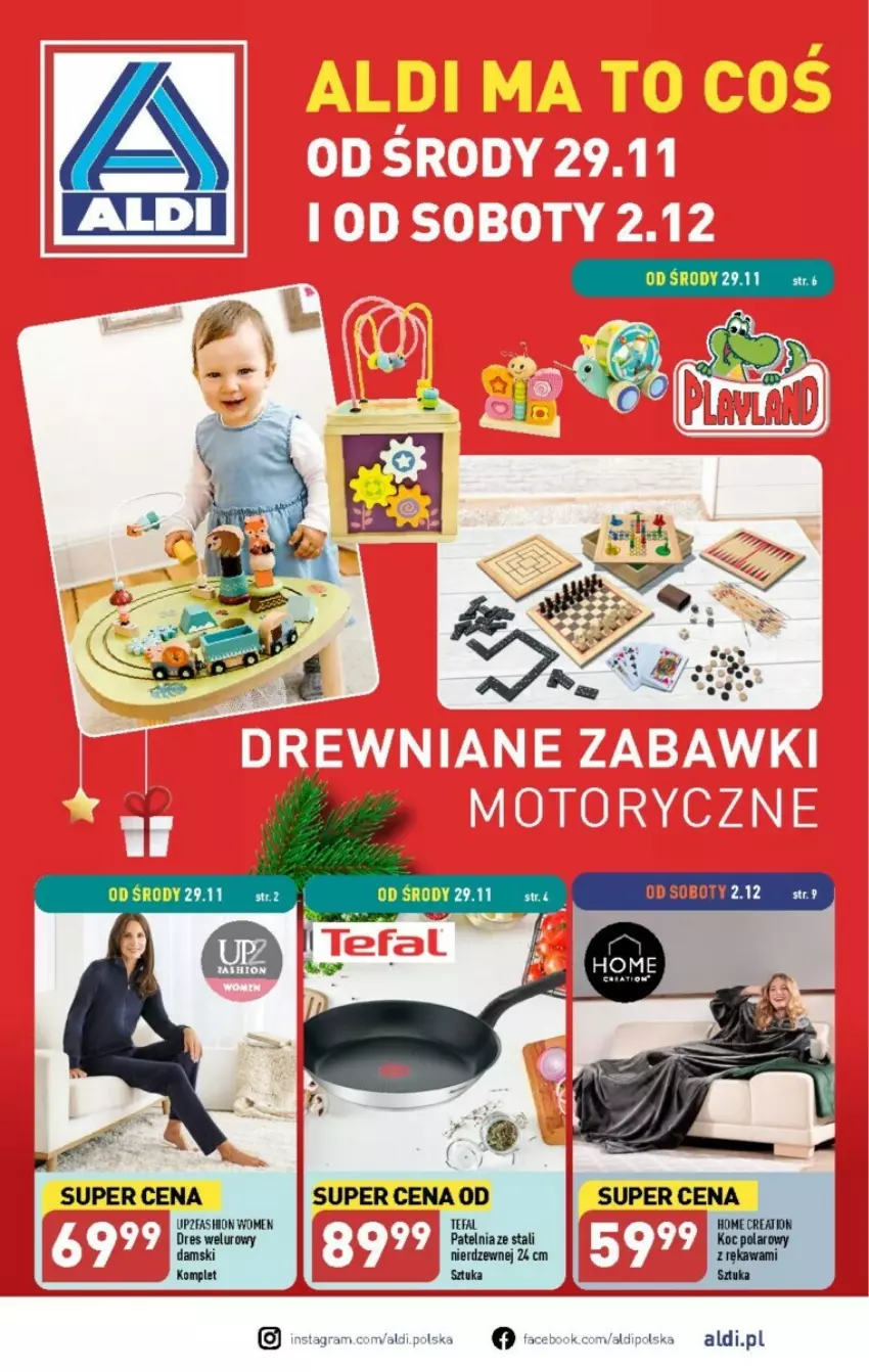 Gazetka promocyjna Aldi - ważna 29.11 do 02.12.2023 - strona 1 - produkty: Kawa, Tera