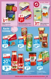 Gazetka promocyjna Auchan - Superoszczędzanie w wersji Maxi Paki Supermarkety - Gazetka - ważna od 22.09 do 22.09.2021 - strona 11 - produkty: Konserwa turystyczna, Krakus, Ser, Ogórki konserwowe, Chipsy