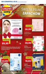 Gazetka promocyjna Lidl - GAZETKA OD 02.12 DO 05.12 - Gazetka - ważna od 05.12 do 05.12.2021 - strona 20 - produkty: Nivea Men, Dezodorant, Perfum, Szczoteczka soniczna, Dermika, Nivea, Szczoteczka, Dermofuture, Fa