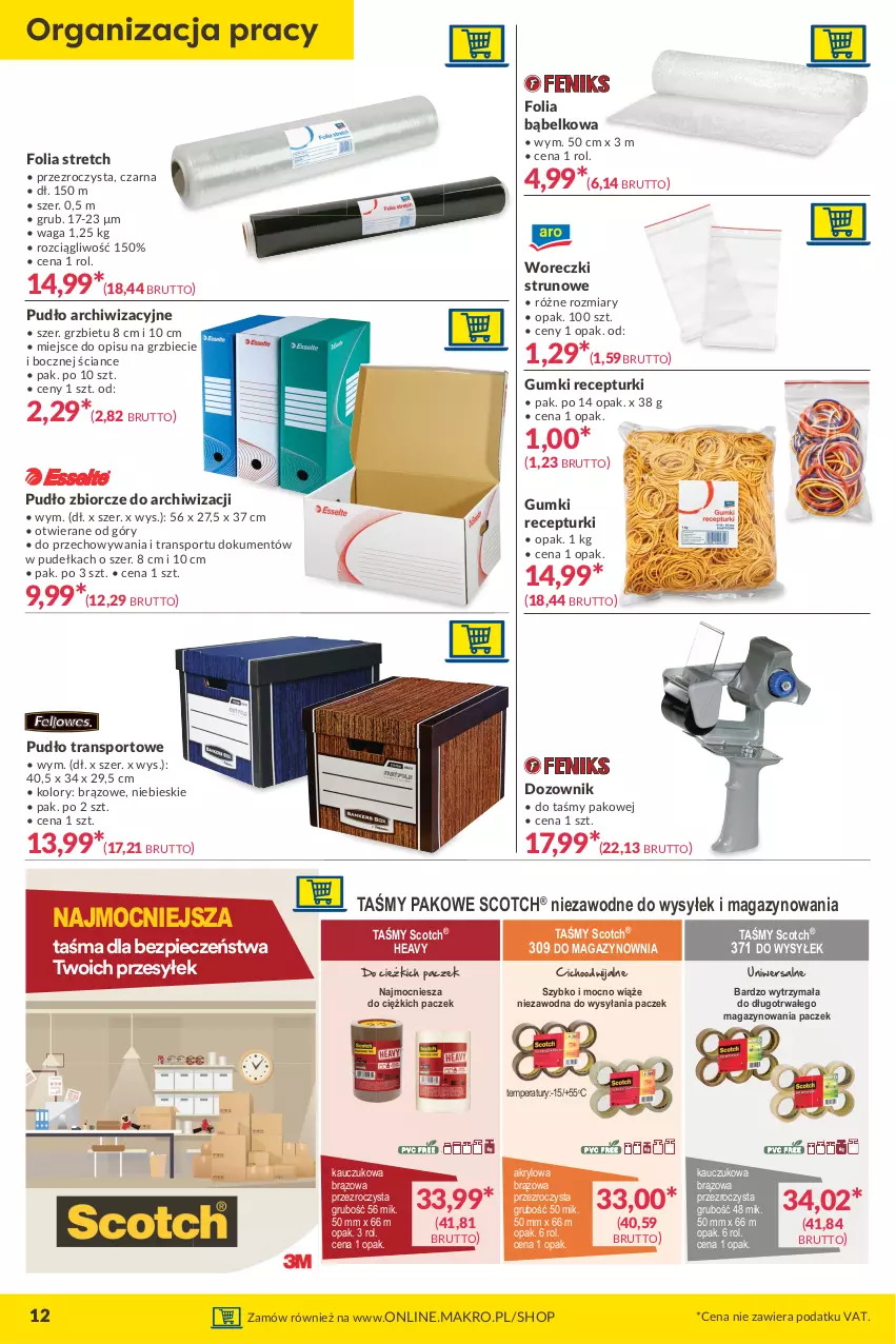 Gazetka promocyjna Makro - [Oferta promocyjna] Twoje Biuro - ważna 06.04 do 19.04.2021 - strona 12 - produkty: Dozownik, Piec, Por, Sport, Tran, Waga