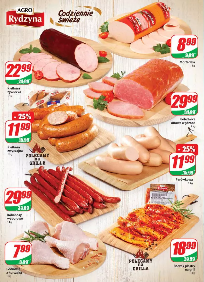 Gazetka promocyjna Dino - Gazetka - ważna 07.07 do 13.07.2021 - strona 10 - produkty: Boczek, Grill, Kabanos, Kiełbasa, Polędwica