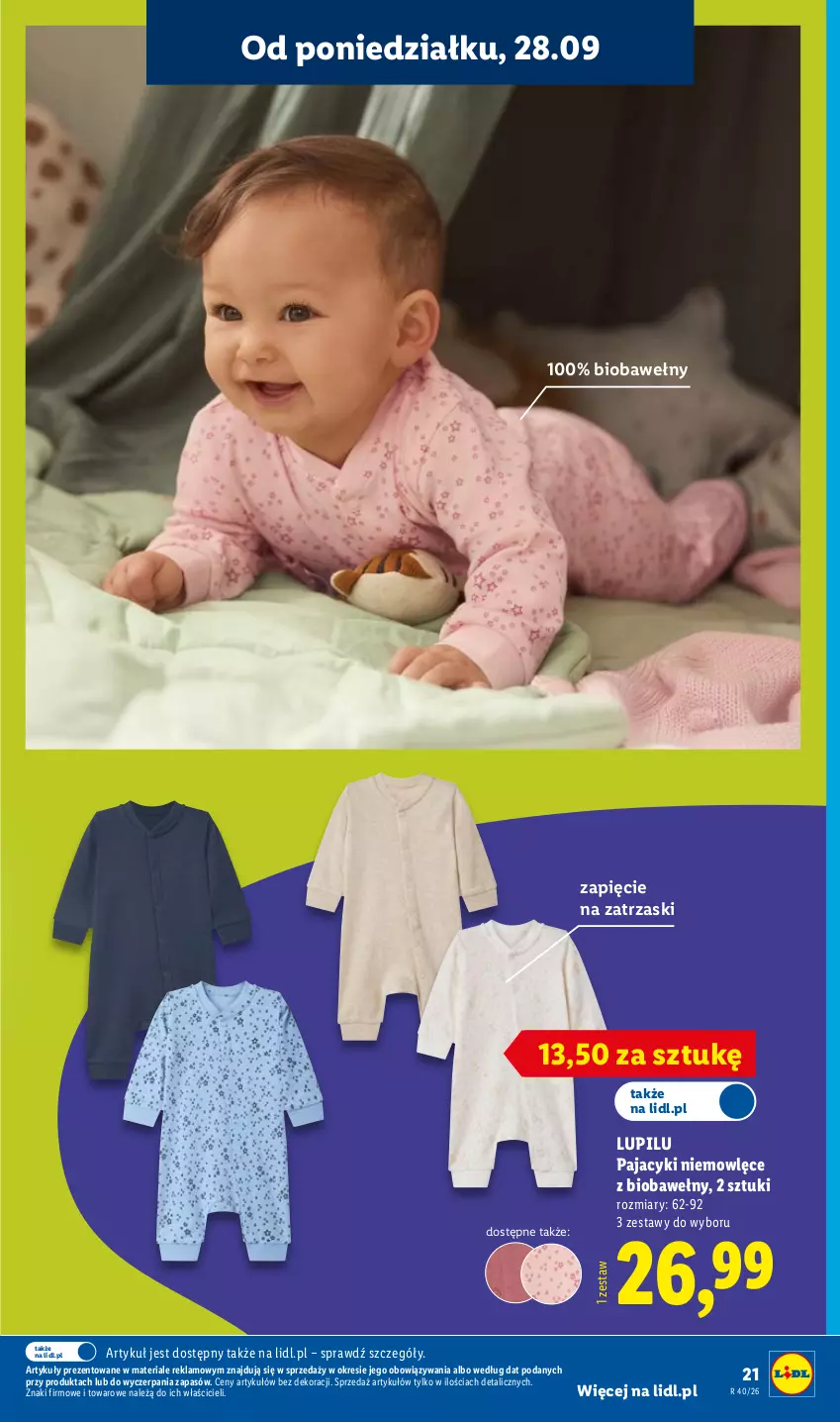 Gazetka promocyjna Lidl - Gazetka ważna od 28.09. do 03.10. - ważna 28.09 do 03.10.2026 - strona 25 - produkty: Pajac
