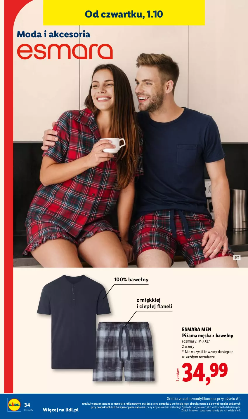 Gazetka promocyjna Lidl - Gazetka ważna od 28.09. do 03.10. - ważna 28.09 do 03.10.2026 - strona 42 - produkty: Gra, Grafika, Moda, Piżama