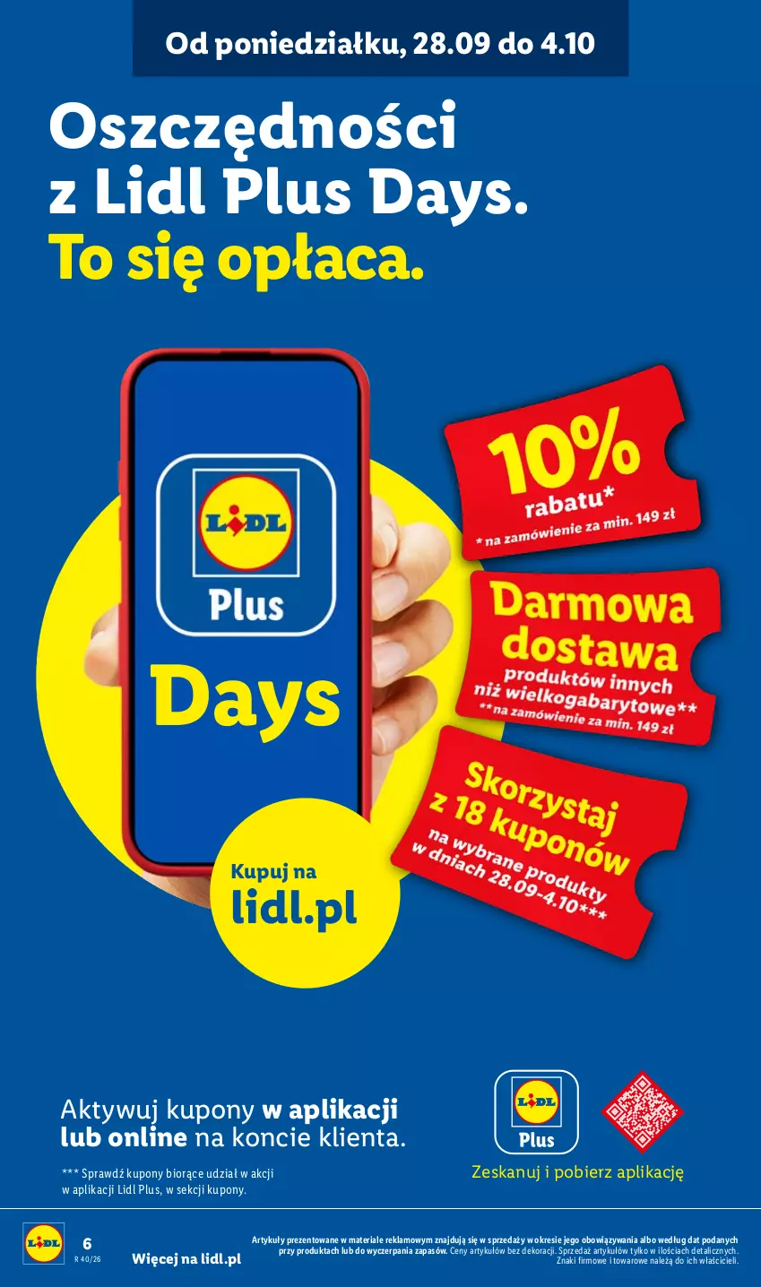Gazetka promocyjna Lidl - Gazetka ważna od 28.09. do 03.10. - ważna 28.09 do 03.10.2026 - strona 6