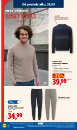Gazetka promocyjna Lidl - Gazetka ważna od 28.09. do 03.10. - Gazetka - ważna od 03.10 do 03.10.2026 - strona 14 - produkty: Sweter, Sok, Gra, Dres, Moda, Spodnie, Spodnie dresowe, Grafika