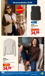 Gazetka promocyjna Lidl - Gazetka ważna od 28.09. do 03.10. - Gazetka - ważna od 03.10 do 03.10.2026 - strona 17 - produkty: Sweter, Gra, Kamizelka, Grafika