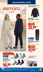 Gazetka promocyjna Lidl - Gazetka ważna od 28.09. do 03.10. - Gazetka - ważna od 03.10 do 03.10.2026 - strona 19 - produkty: Sok, Gra, Karp, Skarpetki, Dres, Dzieci, Spodnie, Bluza, Spodnie dresowe, Grafika