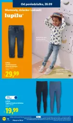 Gazetka promocyjna Lidl - Gazetka ważna od 28.09. do 03.10. - Gazetka - ważna od 03.10 do 03.10.2026 - strona 20 - produkty: Gin, Gra, Spodnie jeans, Dzieci, Spodnie, Grafika