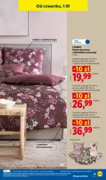 Gazetka promocyjna Lidl - Gazetka ważna od 28.09. do 03.10. - Gazetka - ważna od 03.10 do 03.10.2026 - strona 33 - produkty: Gra, Ivar, Pościel, Pościel dwustronna, Poszewka, Grafika