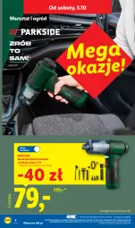 Gazetka promocyjna Lidl - Gazetka ważna od 28.09. do 03.10. - Gazetka - ważna od 03.10 do 03.10.2026 - strona 4 - produkty: Parkside, Ogród, Akumulator