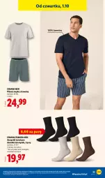 Gazetka promocyjna Lidl - Gazetka ważna od 28.09. do 03.10. - Gazetka - ważna od 03.10 do 03.10.2026 - strona 43 - produkty: Karp, Skarpetki, Piżama