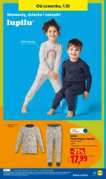Gazetka promocyjna Lidl - Gazetka ważna od 28.09. do 03.10. - Gazetka - ważna od 03.10 do 03.10.2026 - strona 45 - produkty: Dzieci, Piżama