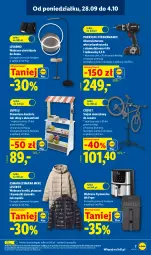 Gazetka promocyjna Lidl - Gazetka ważna od 28.09. do 03.10. - Gazetka - ważna od 03.10 do 03.10.2026 - strona 7 - produkty: Parkside, Ivar, Kuchnia, Akumulatorowa wiertarkowkrętark, Stojak, Wiertarkowkrętarka, Tarka, Płaszcz, Wkręt, Rower, Wkrętarka, Drewniana kuchnia, Akumulator