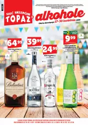 Gazetka promocyjna Topaz - Gazetka - Gazetka - ważna od 30.04 do 30.04.2026 - strona 3 - produkty: Biały Bocian, Top, Wódka, Whisky, Krupnik, Napój