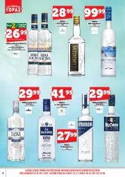 Gazetka promocyjna Topaz - Gazetka - Gazetka - ważna od 30.04 do 30.04.2026 - strona 4 - produkty: Kaczka, Saska, Wódka, Wyborowa