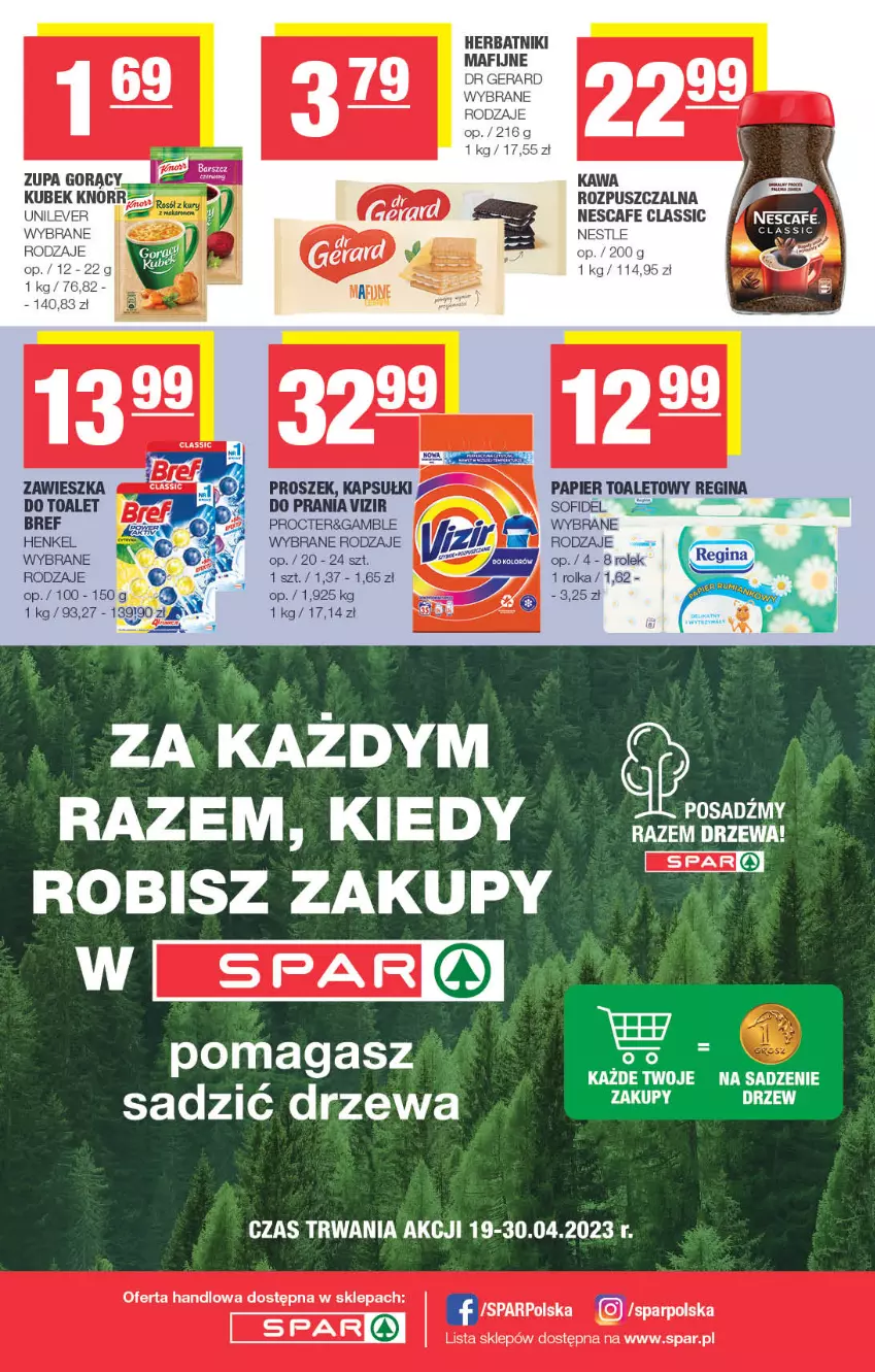 Gazetka promocyjna Spar - Spar - ważna 19.04 do 30.04.2023 - strona 8 - produkty: Fa, Papier