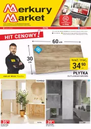 Gazetka promocyjna Merkury Market - Gazetka - ważna od 31.08 do 31.08.2024 - strona 1 - produkty: Płytka, Gres