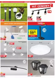 Gazetka promocyjna Merkury Market - Gazetka - ważna od 31.08 do 31.08.2024 - strona 45 - produkty: Plafon, Przewód, Biurko, Plafon LED, Lampa biurkowa, Lampa