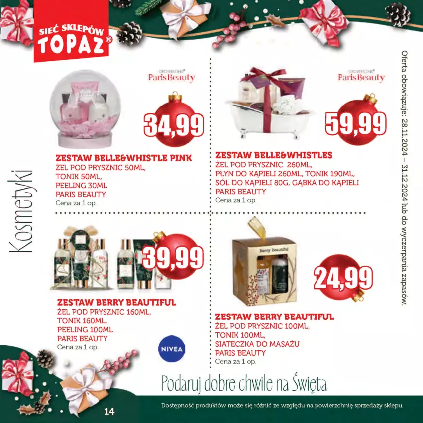 Gazetka promocyjna Topaz - Gazetka - ważna 28.11 do 31.12.2024 - strona 14