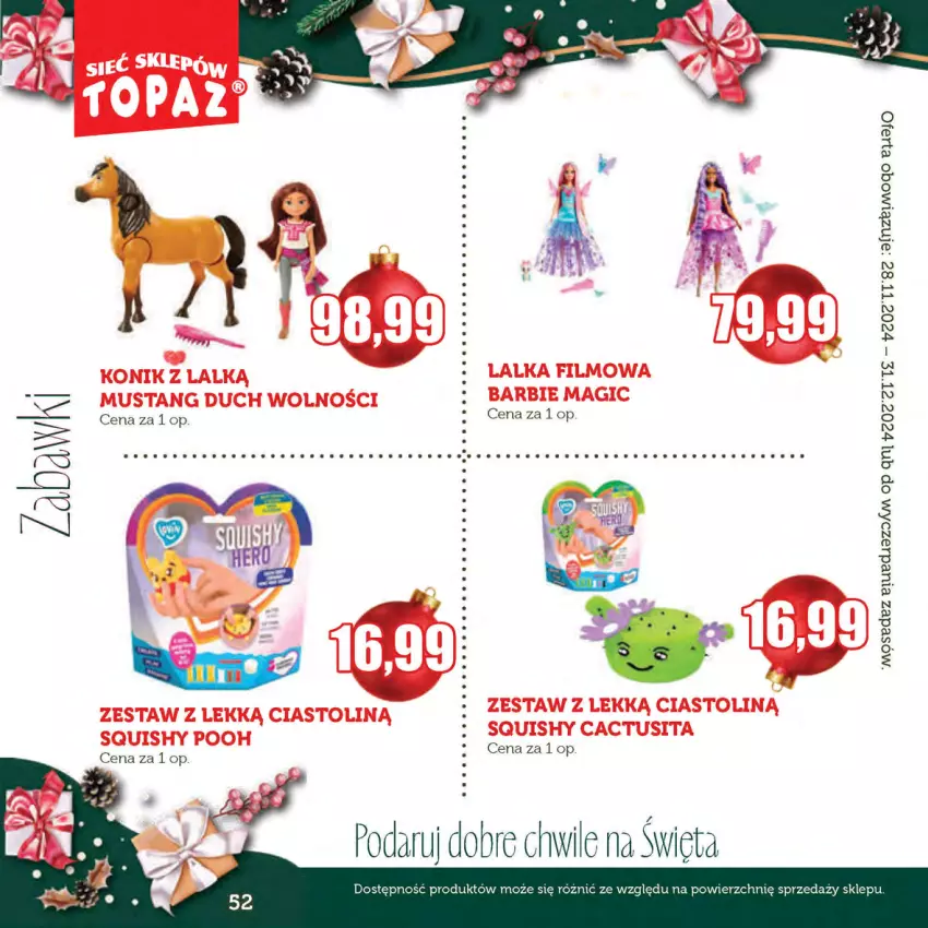 Gazetka promocyjna Topaz - Gazetka - ważna 28.11 do 31.12.2024 - strona 52