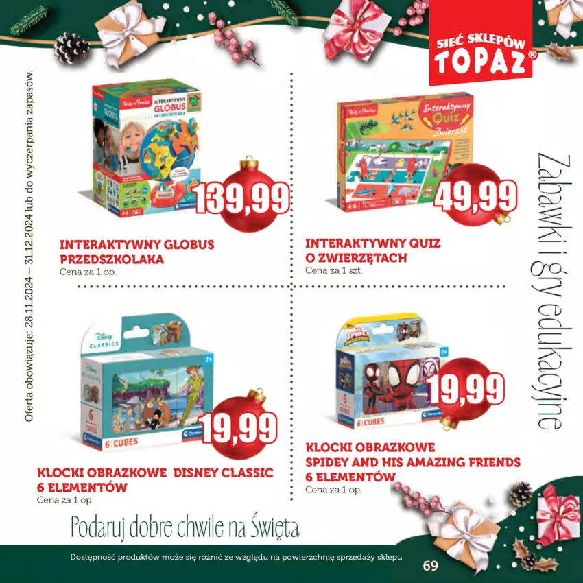 Gazetka promocyjna Topaz - Gazetka - ważna 28.11 do 31.12.2024 - strona 69 - produkty: HP