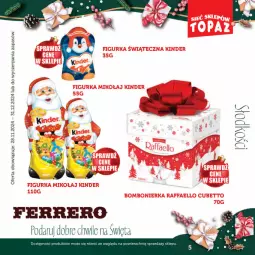 Gazetka promocyjna Topaz - Gazetka - Gazetka - ważna od 31.12 do 31.12.2024 - strona 5 - produkty: Ser, Ferrero