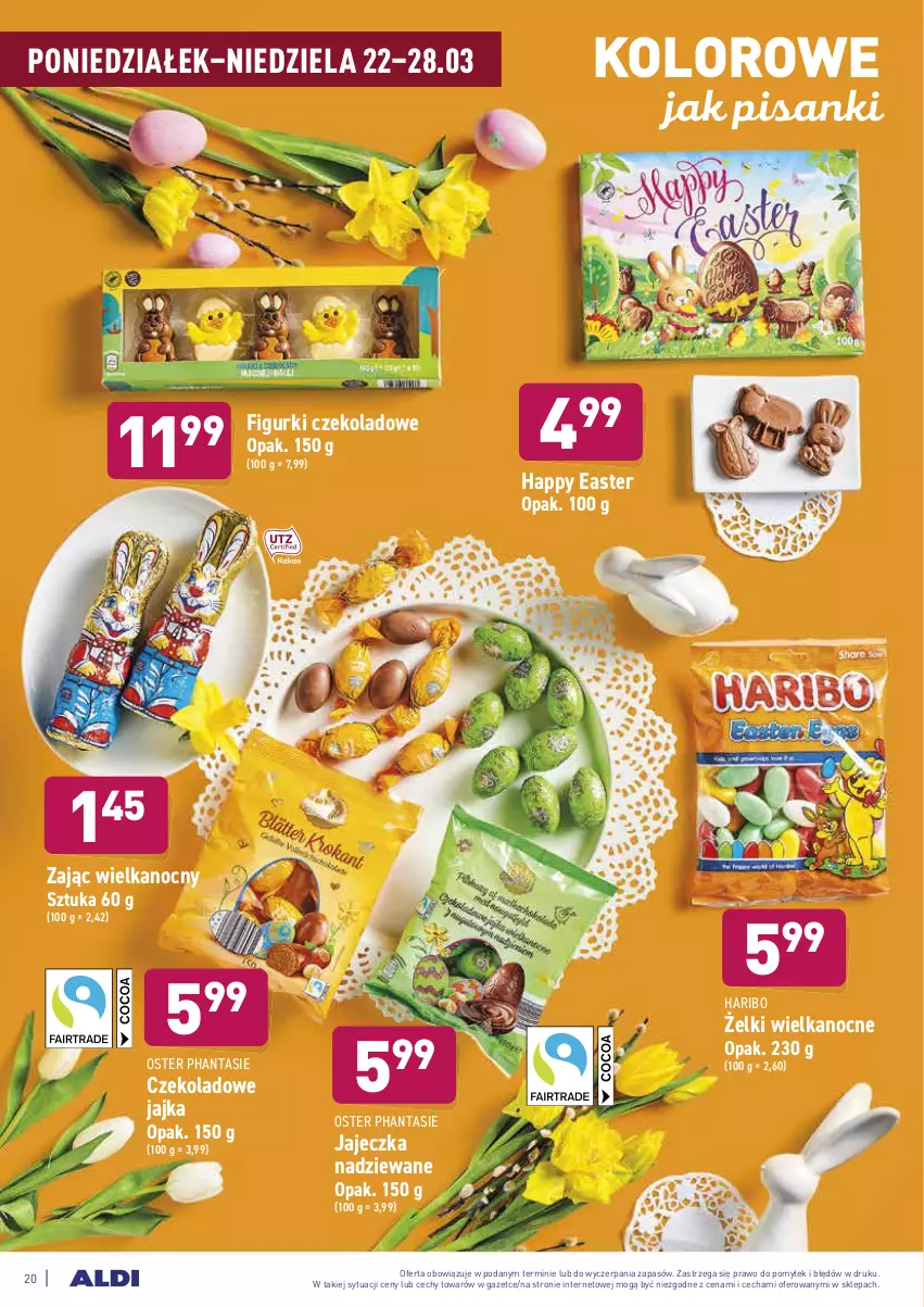 Gazetka promocyjna Aldi - ALE! CENA w ALDI - ważna 22.03 do 27.03.2021 - strona 20 - produkty: Haribo, Sanki