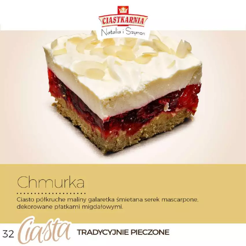 Gazetka promocyjna Topaz - Gazetka - ważna 11.07.2024 do 31.12.2025 - strona 32 - produkty: Gala, Galaretka, Maliny, Mascarpone, Piec, Ser, Serek